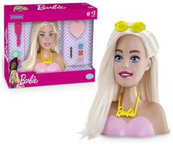 Busto Barbie Styling Head Sparkle Mattel Salão De Beleza Pupee