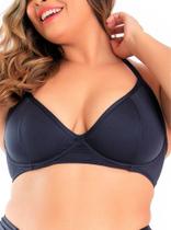 Busto Biquíni Plus Size Top Meia Taça - Banho de Mar