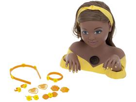 Busto Boneca Belle My Model P/ Pentear - Apolo Brinquedos