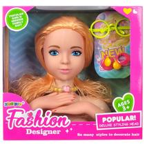Busto Boneca fashion designer loira Toys Import J240115094