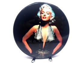 Busto Color Marylin Monroe Estojo Para Cd/Dvd Metal 24 Un.