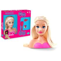 Busto da Barbie Mini Styling Head com Escova Presilha Mattel