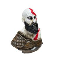Busto De Resina Kratos God Of War Marvel Action Figure Nfe - Eleakim Acessórios