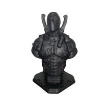 Busto Deadpool Action Figure Estatueta Decorativa Colecionável