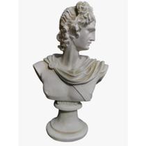 Busto Decorativo Branco Romana Formosa Alto Padrão