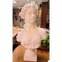 Busto Decorativo Dama c Base Formosa Busto Decorativo Dama c Base Formosa