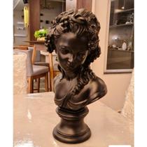 Busto Decorativo Escultura Black c Base Formosa