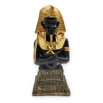 Busto Egípcio Faraó Tutankamon - Divine Moda Indiana