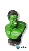 Busto estatua colecionavel hulk 16cm