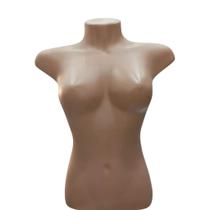 Busto Feminino em Plástico para Exposição de Roupas Busto Feminino em Plástico para Exposição de Roupas