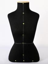 Busto Manequim Feminino Costurado Ateliê Costura Loja Moda Costureira Tecido Moulage Premium 38 ao 42 Sem Pedestal