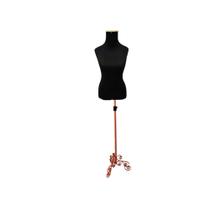 Busto Suede Look Preto Tam 42 C/ Pedestal Vintage