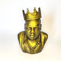 Busto The Notorious BIG - Rapper Hip Hop (13cm) - Opimo Maker Impressão 3D