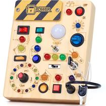 Busy Board iHarPro com 13 interruptores de luz LED por mais de 1 ano