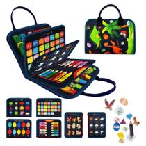 Busy Board LearnToy Dinosaur Montessori para crianças de 3 a 5 anos
