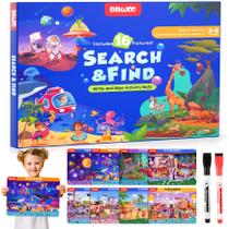 Busy Book BBWOO: atividades de aprendizagem pré-escolar 16 temas 2-6Y Busy Book BBWOO: atividades de aprendizagem pré-escolar 16 temas 2-6Y