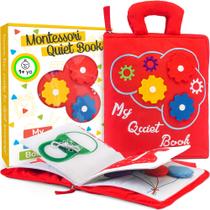 Busy Book DemoCa Toddler para crianças de 1 a 3 anos com atividade de aprendizagem