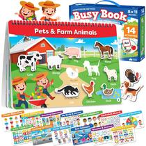 Busy Book Montessori para crianças de 3 anos ou mais com Learning Activ.