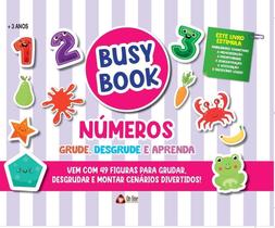Busy Book Números Grude, Desgrude E Aprenda Busy Book Números Grude, Desgrude E Aprenda