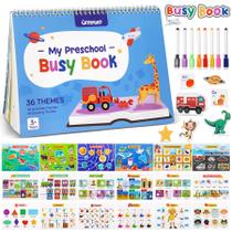 Busy Book URMYWO para crianças de 1 a 3 com 36 temas e brinquedos didáticos Busy Book URMYWO para crianças de 1 a 3 com 36 temas e brinquedos didáticos