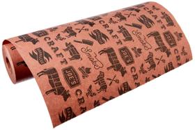 Butcher Paper Oklahoma Joe's 30 cm x 30 m de pêssego sem cera Butcher Paper Oklahoma Joe's 30 cm x 30 m de pêssego sem cera
