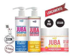 Butter Oil + Shampoo + Condicionador Juba 500ml - Widi Care