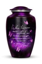 Butterfly Urn Cogent Memorials Purple Metal 200 ml para adultos