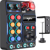 Button Box para Corrida PXN CB1 USB com 30 Funções Programáveis e RGB