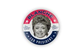 Button Pin Just Funky The Golden Girls Blanche President