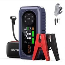 BUTURE Auxiliar de Partida 5500A com Compressor de Ar 150 PSI para Bateria 12V
