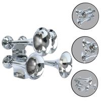 Buzina a ar Marítima Trem com 4 cornetas Bivolt