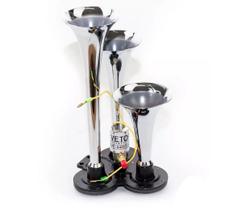 Buzina Ar 3 Cornetas 12v Caminhão Ônibus