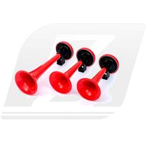 Buzina ar 3 cornetas plastica sem valvula ref.k10065 Buzina ar 3 cornetas plastica sem valvula ref.k10065