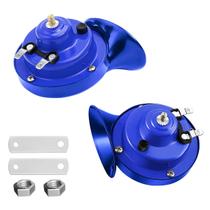 Buzina Automotiva BLAU GRUN 12V à Prova d'Água, Azul, Alta Potência
