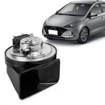 Buzina Automotiva Fiamm Hb20 2019 a 2022 Am80sx L Conector Kum Grave 12v Caracol 2 Terminais