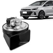 Buzina Automotiva Fiamm Hb20 2023 a 2024 Am80sx L Conector Kum Grave 12v Caracol 2 Terminais