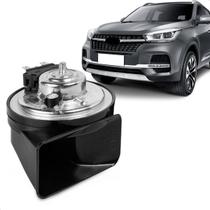 Buzina Automotiva Fiamm Tiggo 5x 2019 a 2025 Am80sx H Conector Byd Agudo 12v Caracol 2 Terminais