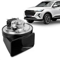 Buzina Automotiva Fiamm Tiggo 7 2020 a 2025 Am80sx H Conector Byd Agudo 12v Caracol 2 Terminais