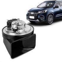 Buzina Automotiva Fiamm Tiggo 8 2019 a 2025 Am80sx H Conector Byd Agudo 12v Caracol 2 Terminais