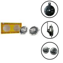 Buzina Bibi Grande 24v Caminhão Ônibus Universal