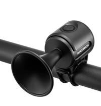 Buzina bike eletronica premium mini corneta preta rockbross Buzina bike eletronica premium mini corneta preta rockbross