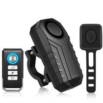 Buzina de alarme de bicicleta WSDCAM Loud 113dB à prova d'água com controle remoto Buzina de alarme de bicicleta WSDCAM Loud 113dB à prova d'água com controle remoto
