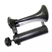 Buzina De Ar Bicicleta Mini Corneta Forte Manual Di-fabian Preto