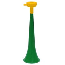Buzina De Assoprar Para Torcedores Copa Do Mundo Verde E Amarelo 28 Cm