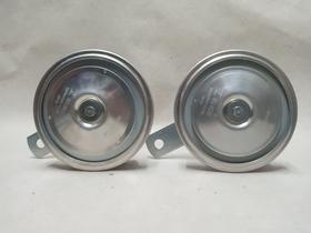 Buzina disco paquerinha 90mm 2T -12v grave/aguda - HK99 2T Buzina disco paquerinha 90mm 2T -12v grave/aguda - HK99 2T