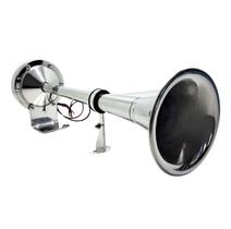 Buzina Eletrica Maritima Inox 12v Corneta Com Alcance 1km