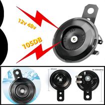 Buzina Elétrica Super Alta 105dB À Prova d'Água 12V 24V Universal Para Moto Carro Caminhão Bicicleta
