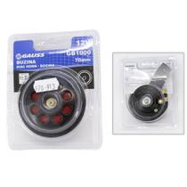 Buzina Elétrica Universal Para Motos 12 Volts BiBi Preta - Gauss - GB1000