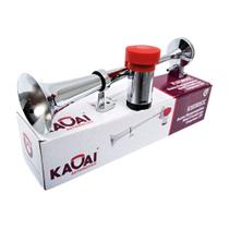 Buzina eletropneumatica cromada 12v