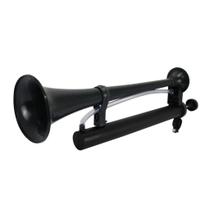 Buzina Maritima Caminhão Jumbo Jumbão Manual Extra-forte Resistente Bicicleta Bike Cor Preta